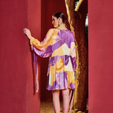 Purple Orange Eucalyptus Breezy Dress