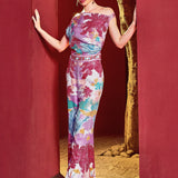 Multi Floral Romance Jumpsuit