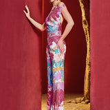 Multi Floral Romance Jumpsuit