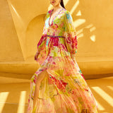 Pink Surge Florid Dress