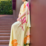 Wage Motif Placement Dress