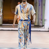Printed Luxury Chiffon Shirt