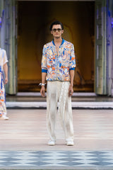 Trousers with Laser cut