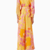 Bloom Yellow Flower Dress