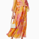Bloom Yellow Flower Dress