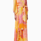 Bloom Yellow Flower Dress