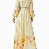 Embellished Maxi Dress In Chiffon