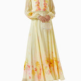 Embellished Maxi Dress In Chiffon