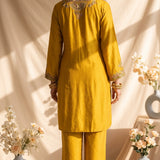 Mustard Yellow Kurta Set