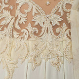 Ivory Illusion Gown