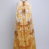Orchre Floral muse dress