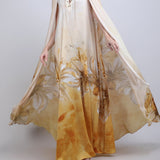 Orchre Floral muse dress