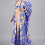 Denser Duo Floral Placement Kaftan