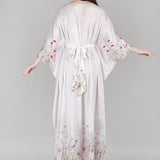 Ivory Palm Drift Kaftan