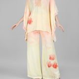 Peach Tulip Printed Co-ord Set