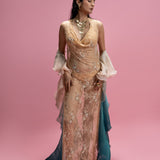 Chantilly Bikini with Embroidered Dress and Organza Cascade