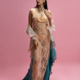 Chantilly Bikini with Embroidered Dress and Organza Cascade