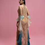 Chantilly Bikini with Embroidered Dress and Organza Cascade
