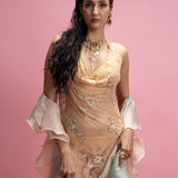 Chantilly Bikini with Embroidered Dress and Organza Cascade