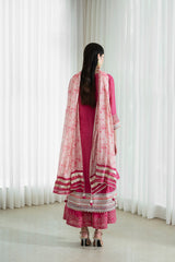 Kurta And Sharara Paired Printed Dupatta