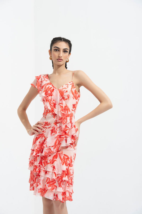Mirrai Printed Dress