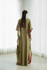 Self Shine Solid Kaftan