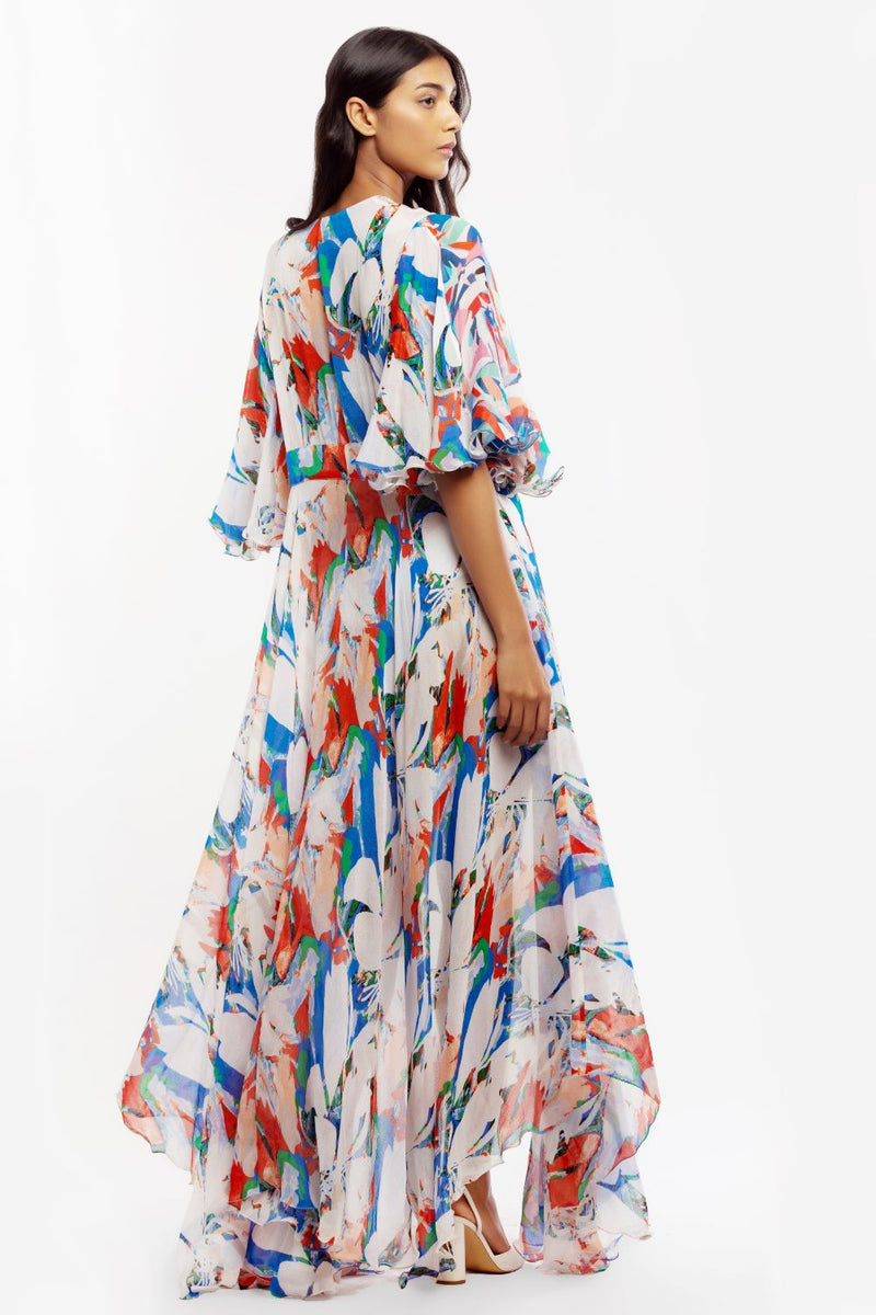 Summer of love bodysuit with cape