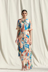 Asymmetrical Tier Dress