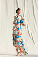 Asymmetrical Tier Dress