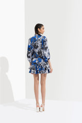 Luana tiered mini dress