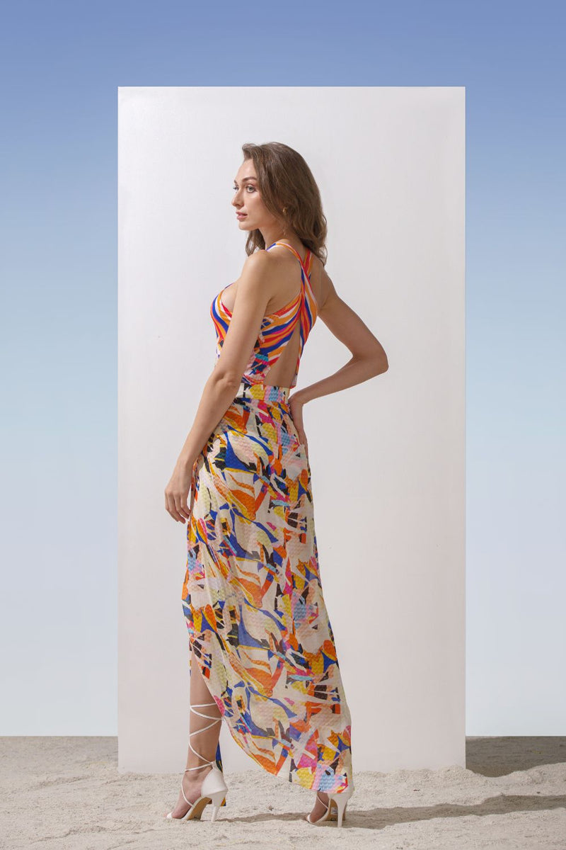 Forever in love bodysuit with sarong