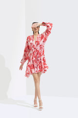 Mirrai Printed Dress