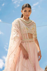 Valley Of Flower Skirt Set