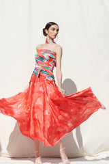 Draped Off Shoulder Dress