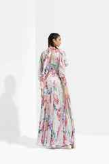 Iris Printed Dress