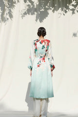 Jacket With A Satin Pallazo