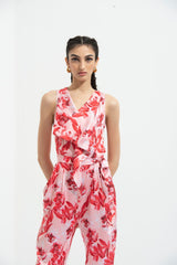 Mirrai Printed Jumpsuit