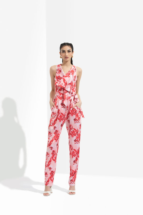 Mirrai Printed Jumpsuit