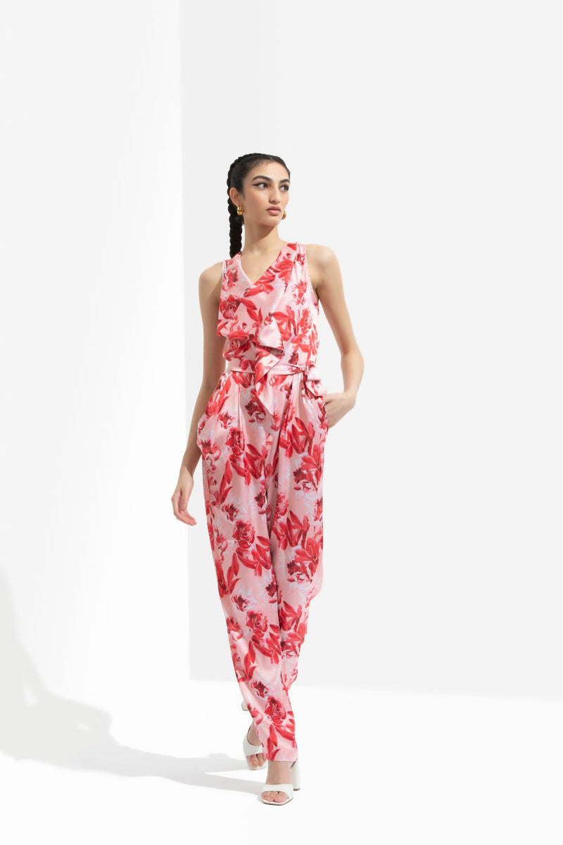 Mirrai Printed Jumpsuit